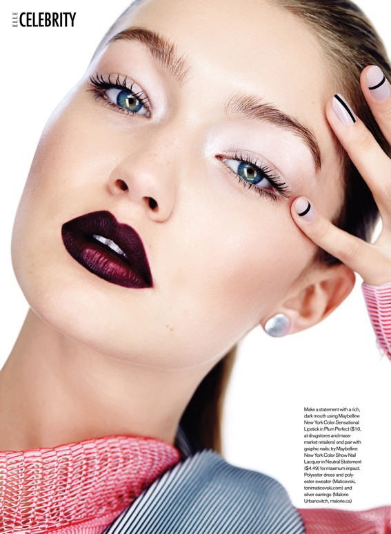 Gigi Hadid w ELLE Canada