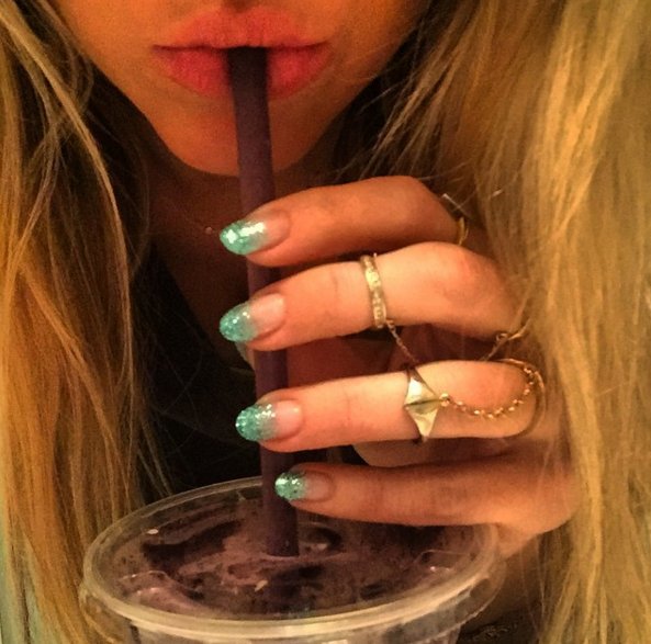 #manicure na Sylwestra 2015/2016