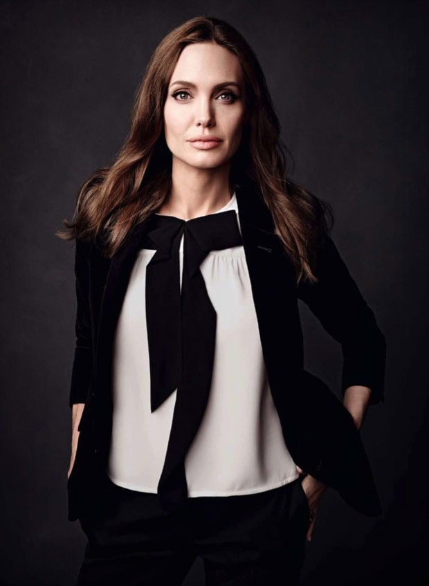 Angelina Jolie w stylowej sesji dla ELLE France