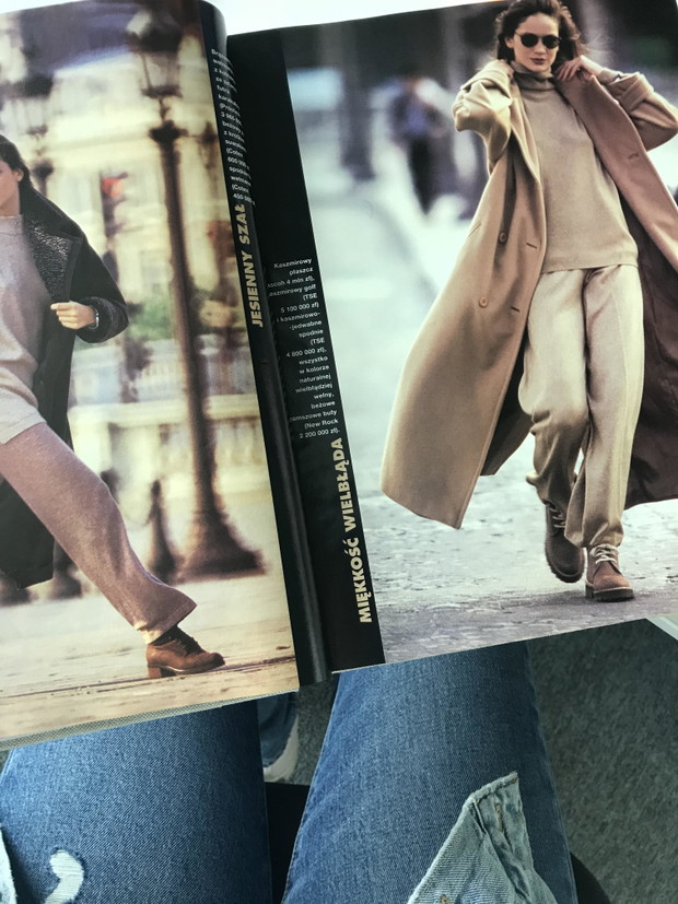 Sesja mody w pierwszym numerze ELLE