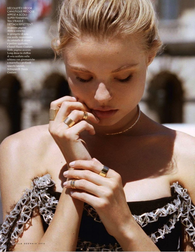 Magdalena Frąckowiak dla ELLE Italia!
