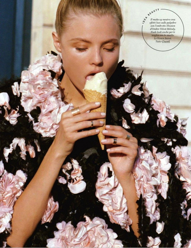 Magdalena Frąckowiak dla ELLE Italia!