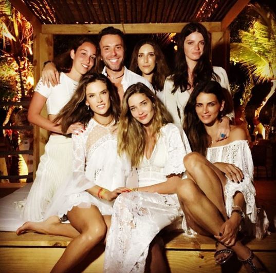 #Sylwester w stylu gwiazd i modelek, fot. @alessndraambrosio