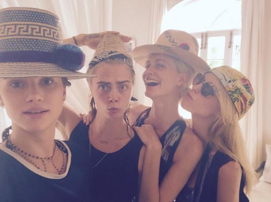 #Sylwester w stylu gwiazd i modelek, fot. @sukiwaterhouse