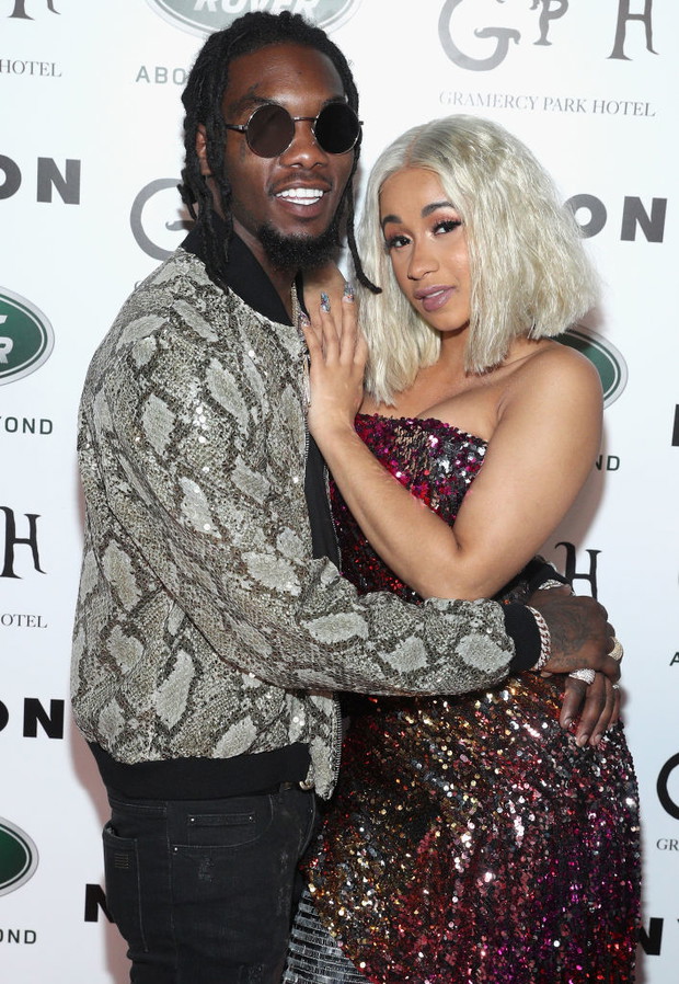 Cardi B i Offset na gali NYLON