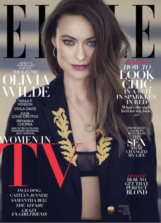 Gwiazdy telewizji w lutowym numerze ELLE US