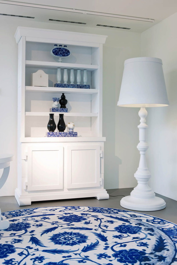 Piękne wnętrza: wzory jak z chińskiej porcelany