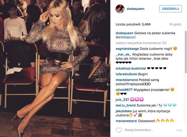 Doda na Paris Fashion Week doceniona przez zagraniczne agencje foto