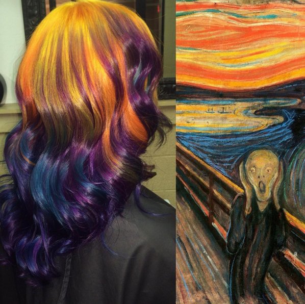 Fine arts: kolor włosów inspirowany dziełami mistrzów malarstwa