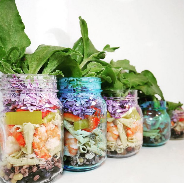 #Jarsalad - sałatka w słoiku