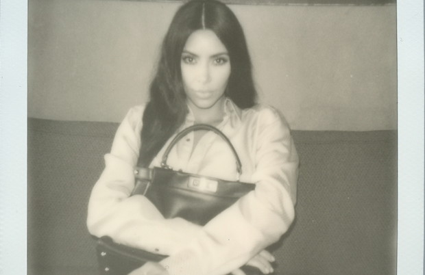 Kim Kardashian w kampanii torebek Fendi