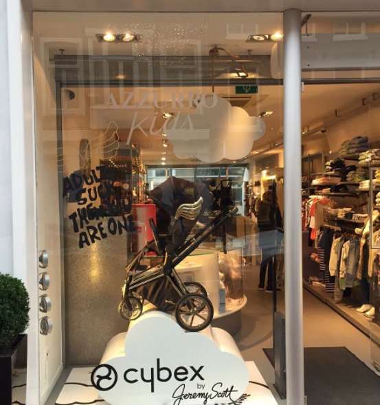 Jeremy Scott dla Cybex - wózek marzeń