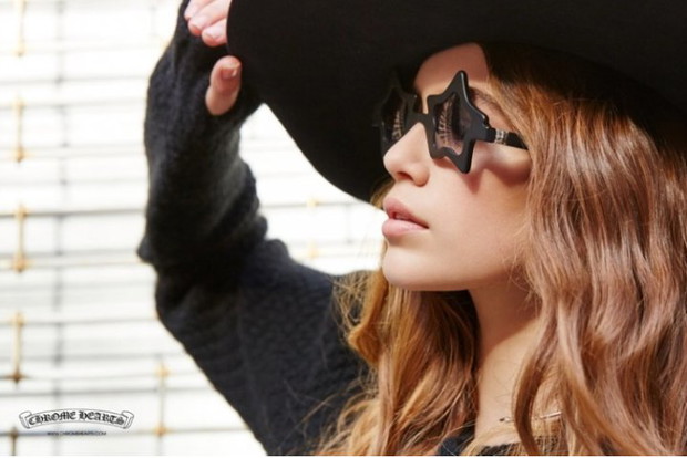 Kaia Gerber, córka Cindy Crawford w kampanii Chrome Hearts