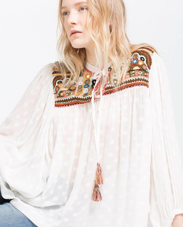 Maja Salamon w sesji Zara