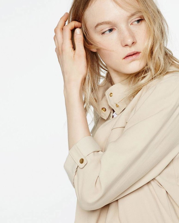 Maja Salamon w sesji Zara