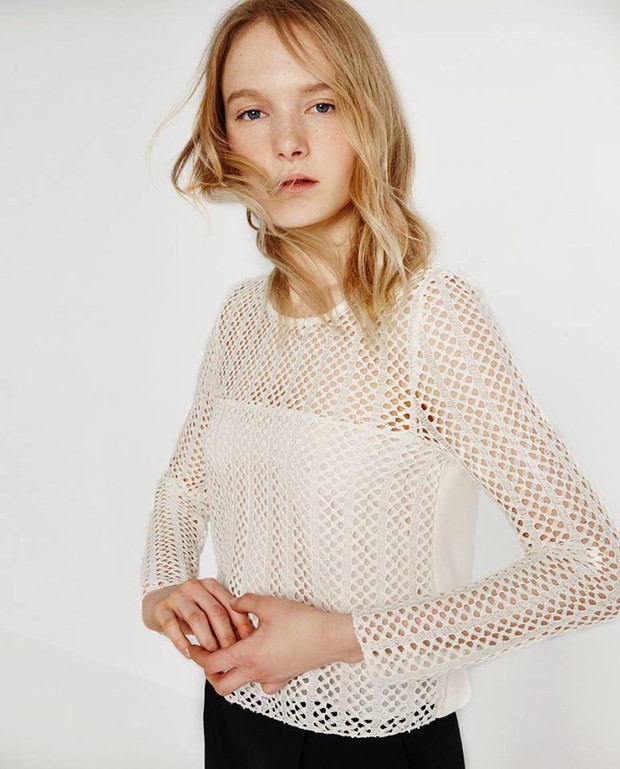 Maja Salamon w sesji Zara