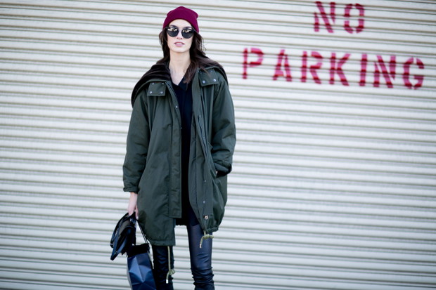 Street fashion: modelki off duty w Nowym Jorku
