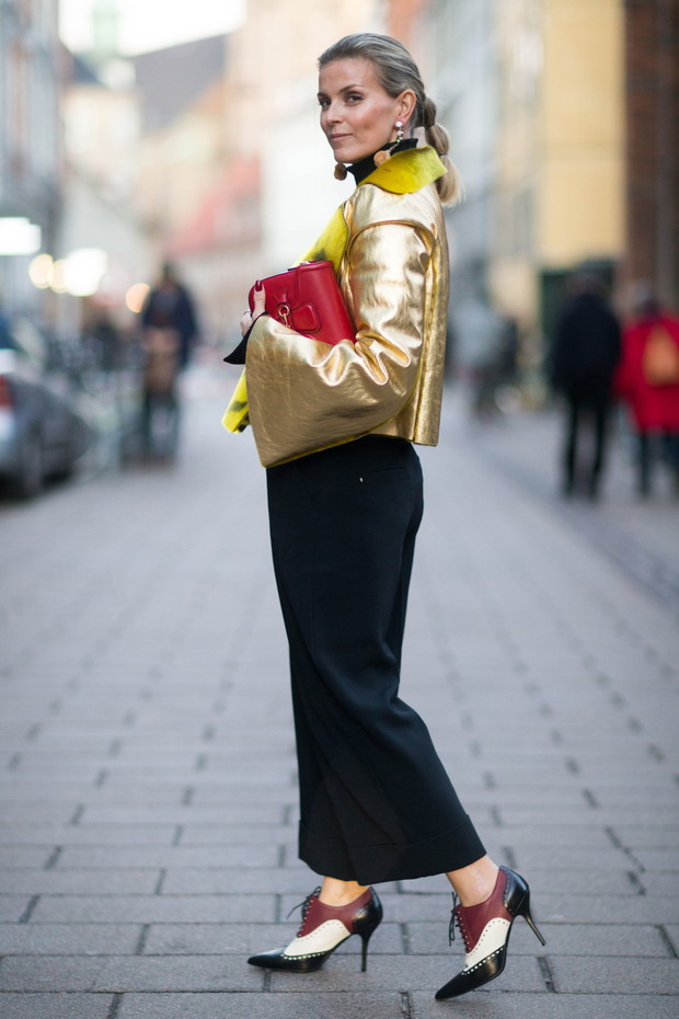 Street fashion z Copenhagen Fashion Week jesień-zima 2016/2017