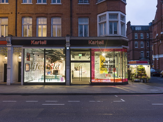 Kartell otwiera swój pierwszy flagowy butik w Londynie