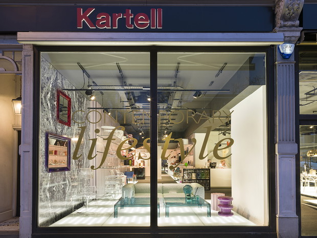 Kartell otwiera swój pierwszy flagowy butik w Londynie