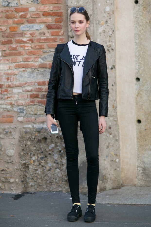 Street fashion: modelki off duty na Milan Fashion Week j-z 2016/2017