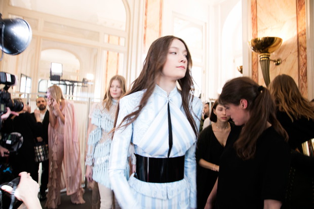Balmain jesień-zima 2016/2017 - backstage