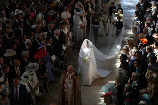 Meghan Markle w sukni ślubnej Givenchy