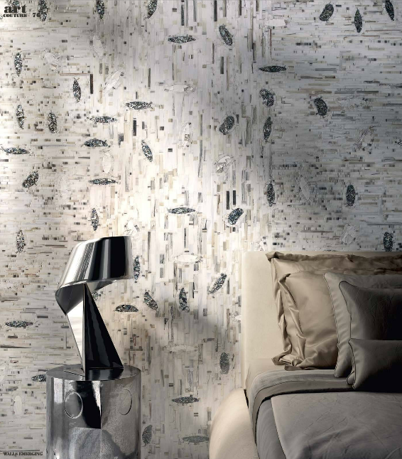 Czarno - biała ściana. Inspiracje, fot. mat. pras. Bisazza