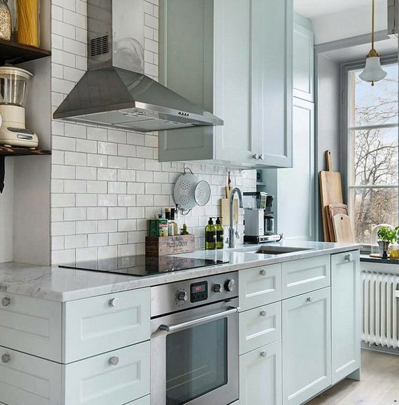 Piękne wnętrza: kuchnia daleka od banału, fot.Instagram.com/@scandinavianhomes
