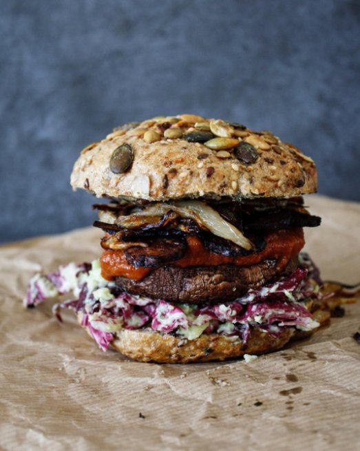 #BESTOFVEGANBURGER - hit na Instagramie, fot. @aboutthatfood