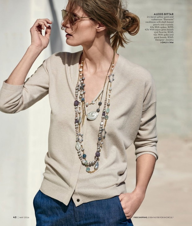 Małgosia Bela w katalogu Neiman Marcus 2016