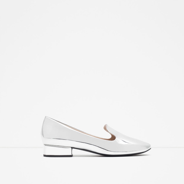 Metaliczne buty trendy 2016
