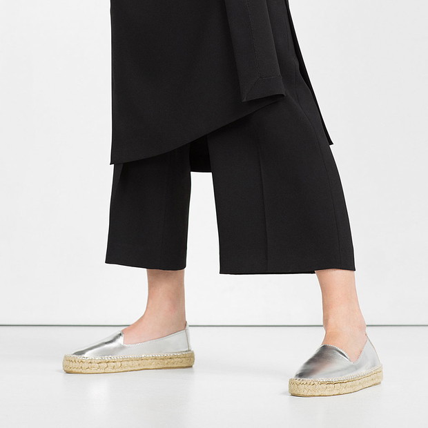 Metaliczne buty trendy 2016