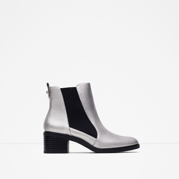 Metaliczne buty trendy 2016