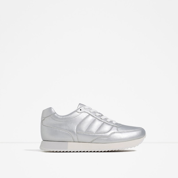 Metaliczne buty trendy 2016
