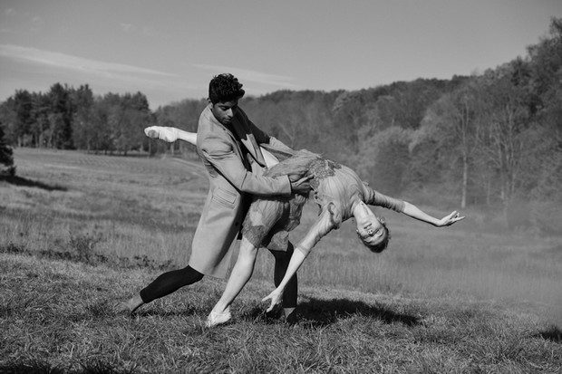 Tancerze New York City Ballet na fotografiach Petera Lindbergha