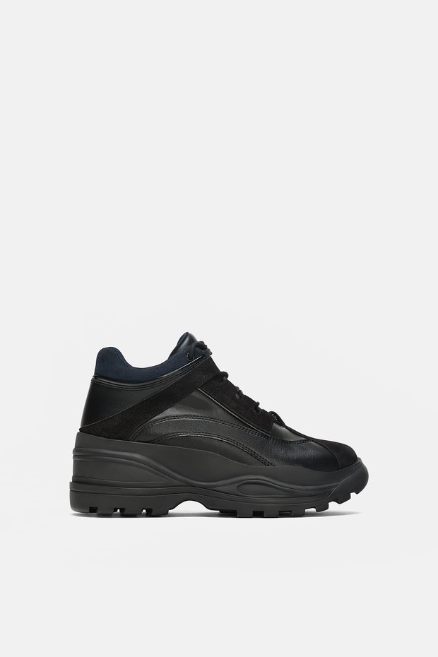 Czarne sneakersy