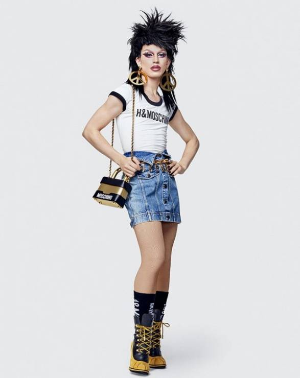 Jeansowa spódnica Moschino x H&M