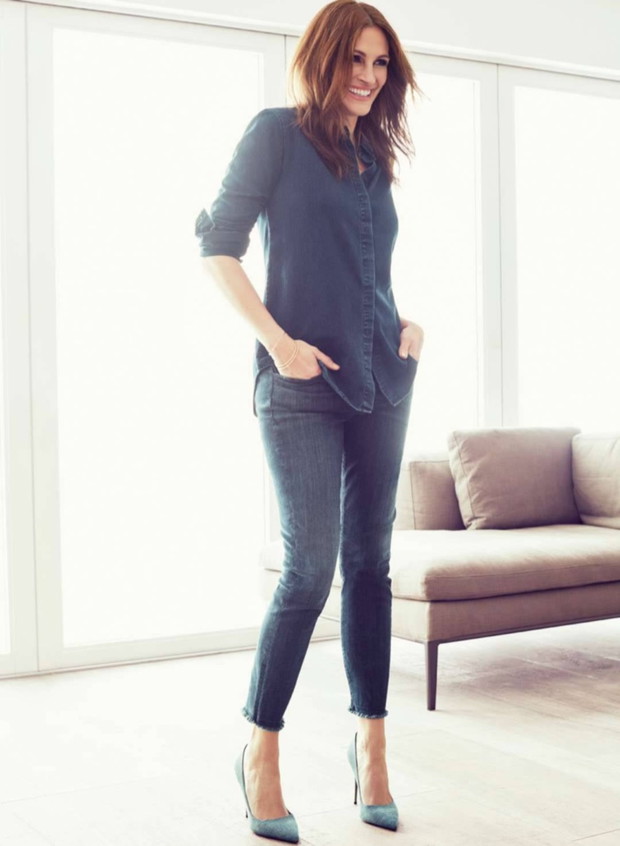 Julia Roberts w majowym ELLE France