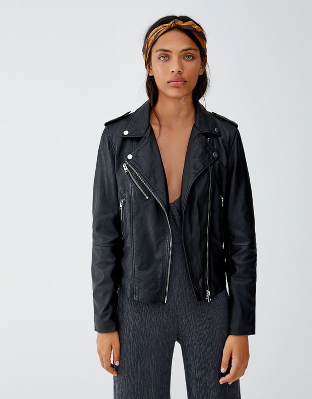 Pull&Bear, skórzana ramoneska, 399 zł