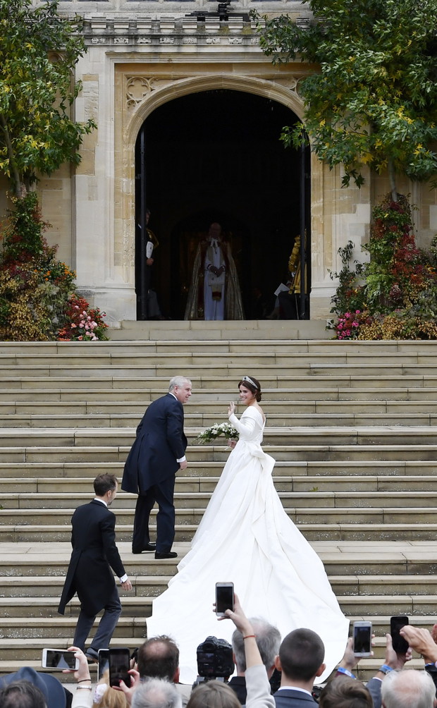 Ślub księżniczki Eugenii i Jacka Brooksbanka, 12.10.2018.