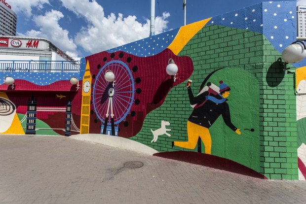 Urodzinowe murale COSTA COFFEE
