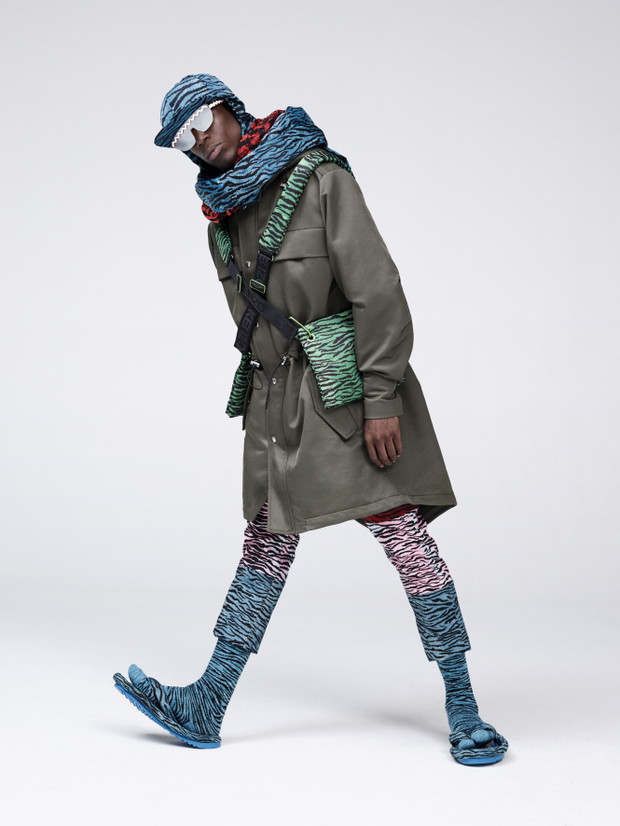 Kenzo x H&M, fot. snapchat serwis prasowy