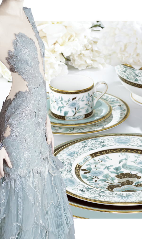 Marchesa: piękne suknie i...porcelana! fot. mat. pras. Lenox