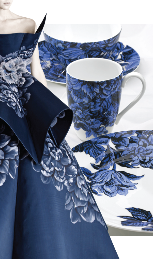 Marchesa: piękne suknie i...porcelana! fot. mat. pras. Lenox