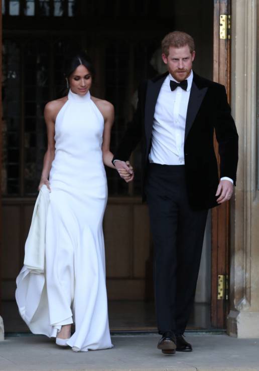 Meghan MArkle w sukni od Stelli McCartney