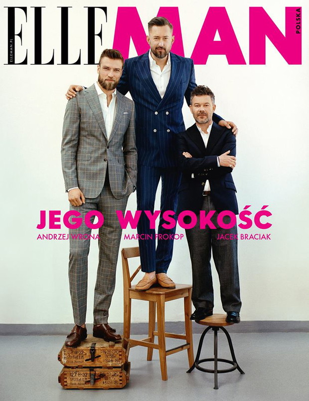 Okładka ELLE Man