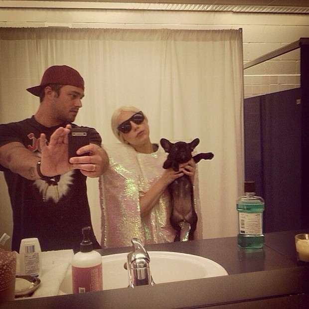 Lady Gaga i Taylor Kinney, 2014 rok, fot. East News