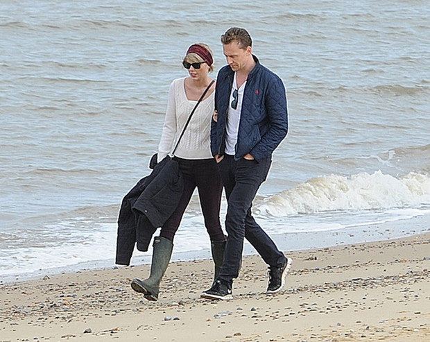 Taylor Swift i Tom Hiddleston na spacerze w Suffolk, 26.06.2016, fot. East News