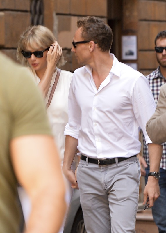 Taylor Swift i Tom Hiddleston w Rzymie, 28.06.2016, fot. East News